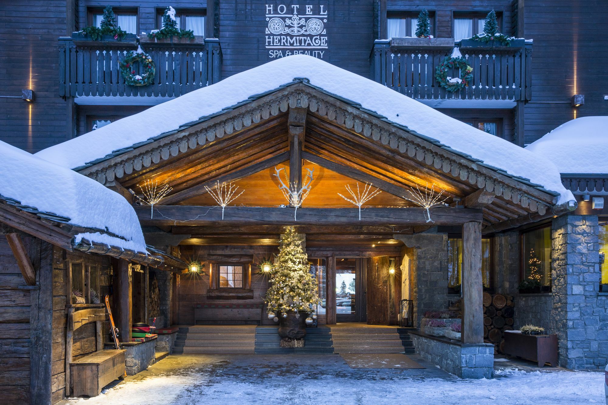 Hotel Hermitage Relais & Chateaux Breuil-Cervinia Exteriör bild