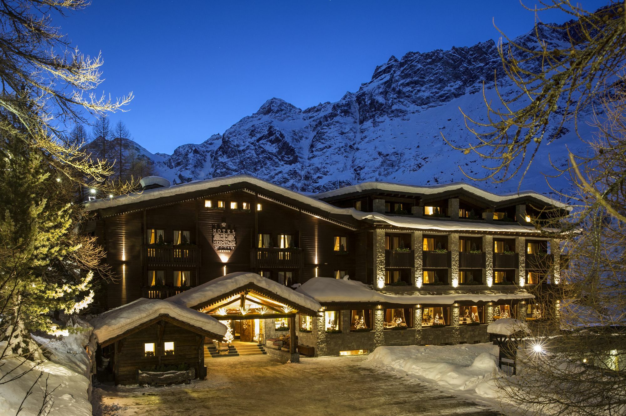 Hotel Hermitage Relais & Chateaux Breuil-Cervinia Exteriör bild