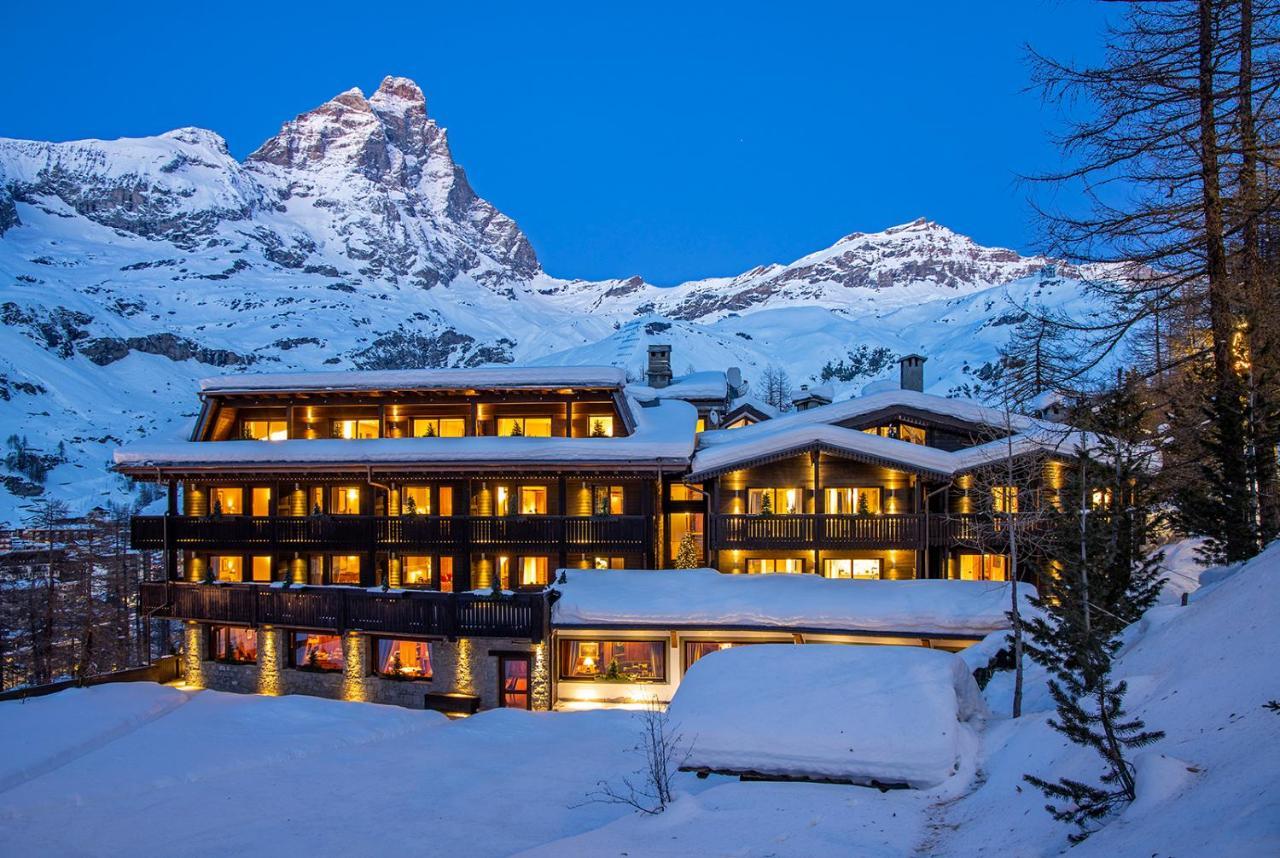 Hotel Hermitage Relais & Chateaux Breuil-Cervinia Exteriör bild